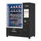 Snack Vending Machine with 21.5 Inch Touch Display, 66 Slots and Elevator-Lift Dispensing System, Refrigerated, Bill Acceptor and Credit Card Reader, Wifi and 4G Connectivity in Black