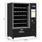 Snack Vending Machine with 21.5 Inch Touch Display, 66 Slots and Elevator-Lift Dispensing System, Refrigerated, Bill Acceptor and Credit Card Reader, Wifi and 4G Connectivity in Black