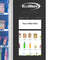 Snack Vending Machine with 21.5 Inch Touch Display, 66 Slots and Elevator-Lift Dispensing System, Refrigerated, Bill Acceptor and Credit Card Reader, Wifi and 4G Connectivity in Black