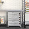 Three-Drawer Commercial Free Standing Warming Drawer in Stainless-Steel