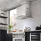 36 In. Convertible Vent Wall Mount Range Hood In Stainless Steel And Glass