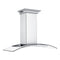 48 In. Crownsound™ Ducted Vent Wall Mount Range Hood In Stainless Steel And Glass With Built-in Bluetooth Speakers