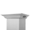 48 In. Crownsound™ Ducted Vent Wall Mount Range Hood In Stainless Steel And Glass With Built-in Bluetooth Speakers