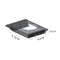 48 In. Crownsound™ Ducted Vent Wall Mount Range Hood In Stainless Steel And Glass With Built-in Bluetooth Speakers
