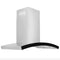 36 In. Convertible Vent Wall Mount Range Hood In Stainless Steel