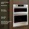 30-inch Smart Electric Combo Wall Oven With Assisted Cooking Modes - Printshield™ Finish