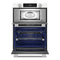 30-inch Smart Electric Combo Wall Oven With Assisted Cooking Modes - White