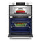 30-inch Smart Electric Combo Wall Oven With Assisted Cooking Modes - White