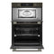 30-inch Smart Electric Combo Wall Oven With Intelligent Cooking Camera - Black Ore