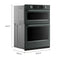 30-inch Smart Electric Combo Wall Oven With Intelligent Cooking Camera - Juniper