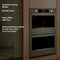 30-inch Smart Electric Double Wall Oven With Assisted Cooking Modes - Black Ore
