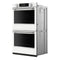 30-inch Smart Electric Double Wall Oven With Assisted Cooking Modes - White