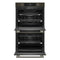 30-inch Smart Electric Double Wall Oven With Intelligent Cooking Camera - Black Ore