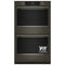 30-inch Smart Electric Double Wall Oven With Intelligent Cooking Camera - Black Ore