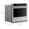 30-inch Electric Single Wall Oven With No Preheat Air Fry Mode - Printshield™ Finish