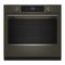 30-inch Smart Electric Single Wall Oven With Assisted Cooking Modes - Black Ore