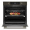 30-inch Smart Electric Single Wall Oven With Assisted Cooking Modes - Black Ore