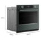 30-inch Smart Electric Single Wall Oven With Assisted Cooking Modes - Juniper