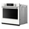 30-inch Smart Electric Single Wall Oven With Assisted Cooking Modes - White