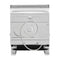 24" Smart Single Wall Oven With True Convection