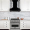 36 In. Wooden Convertible Vent Wall Mount Range Hood In Black