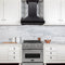 36 In. Wooden Convertible Vent Wall Mount Range Hood In Rustic Dark Finish