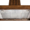 30 In. Wooden Wall Mount Range Hood In Rustic Light Finish