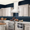 36 In. Ducted Vent Wooden Wall Mount Range Hood In Cottage White