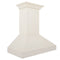 36 In. Ducted Vent Wooden Wall Mount Range Hood In Cottage White