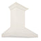 36 In. Ducted Vent Wooden Wall Mount Range Hood In Cottage White