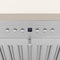 36 In. Ducted Vent Wooden Wall Mount Range Hood In Cottage White