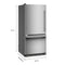 19 Cu. Ft. 30-inch Standard-depth Bottom Mount Refrigerator With Left Door Swing