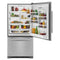 22 cu. ft. 33-Inch Width Full Depth Non Dispense Bottom Mount Refrigerator