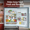 19 Cu. Ft. 30-inch Standard-depth Bottom Mount Refrigerator With Right Door Swing