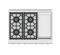 36" Range 4 Burner with Griddle