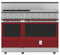 48" Range 4 Burner with 24" Griddle