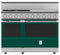 48" Range 4 Burner with 24" Griddle