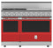 48" Range 4 Burner with 24" Griddle