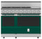 48" Range 5 Burner with 12" Griddle