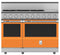 48" Range 5 Burner with 12" Griddle