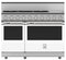 48" Range 5 Burner with 12" Griddle