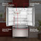 20 Cu. Ft. 36-inch Counter-depth French Door Refrigerator With Internal Water Dispenser