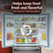 20 Cu. Ft. 36-inch Counter-depth French Door Refrigerator With Internal Water Dispenser