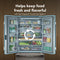 Counter-Depth French Door Refrigerator with Internal Water Dispenser