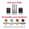 Counter-Depth French Door Refrigerator with Internal Water Dispenser