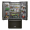 23.8 Cu. Ft. 36" Counter-depth French Door Platinum Interior Refrigerator With Printshield™ Finish