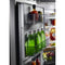 23.8 cu. ft. 36" Counter-Depth French Door Platinum Interior Refrigerator with PrintShield® Finish
