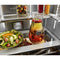 23.8 cu. ft. 36" Counter-Depth French Door Platinum Interior Refrigerator with PrintShield® Finish