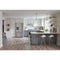 23.8 cu. ft. 36" Counter-Depth French Door Platinum Interior Refrigerator with PrintShield® Finish