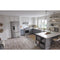 23.8 cu. ft. 36" Counter-Depth French Door Platinum Interior Refrigerator with PrintShield® Finish
